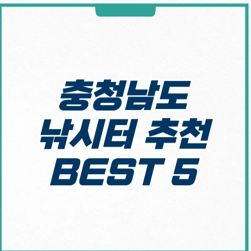 충청남도 낚시터 추천 위치 가격 주차 정보