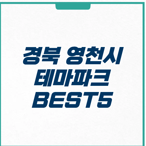 영천시 테마파크 추천 입장료 시설 주차