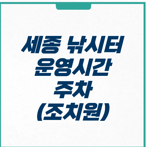 세종 낚시터 추천 조치원 주차, 운영시간, 후기