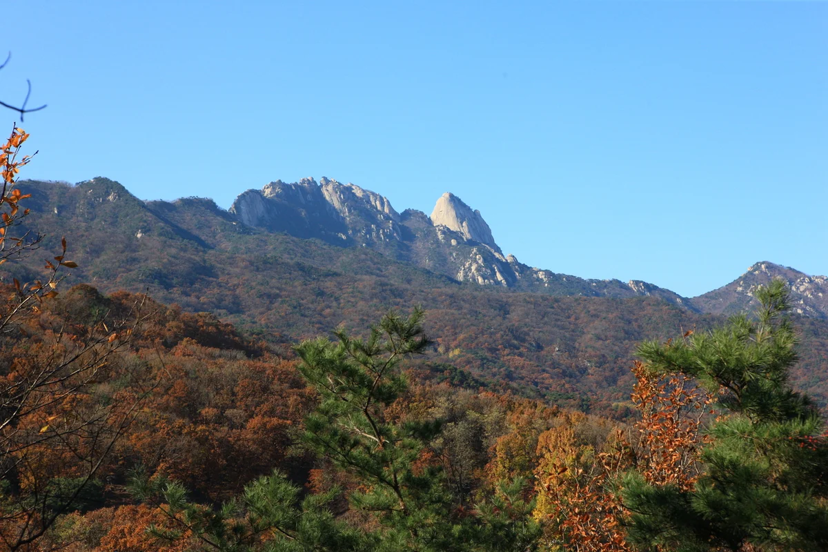 북한산둘레길1구간(소나무숲길) - 북한산 여행