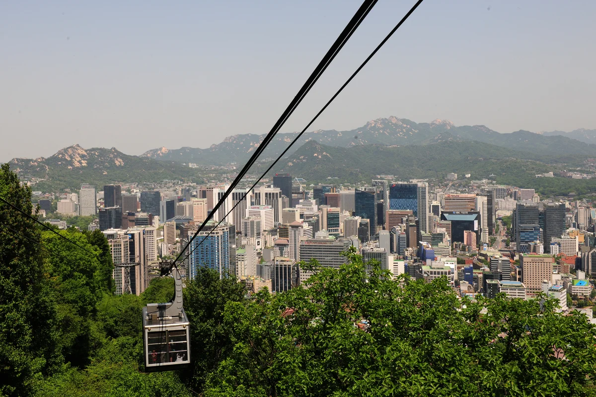 남산케이블카 - 남산타워 여행