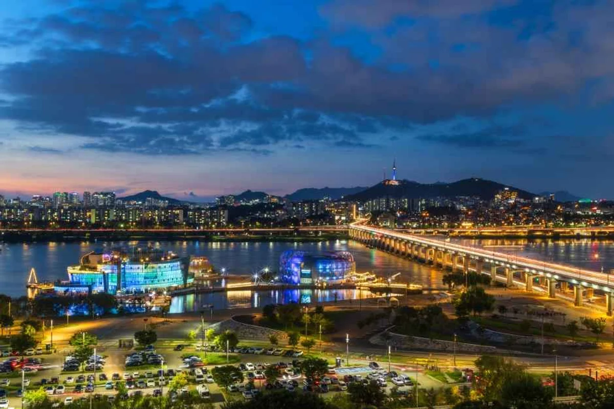 응봉산 - 서울야경 여행